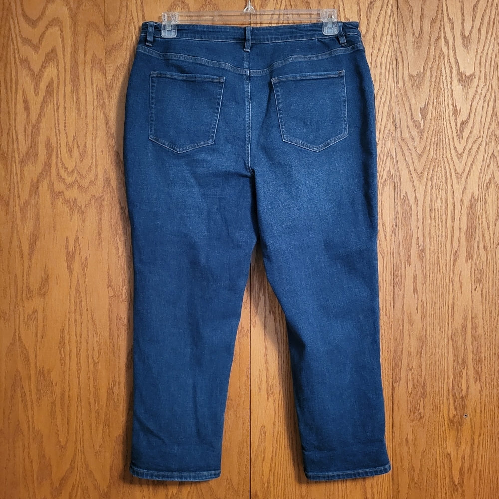 Style & Co Jean Curvy Capri Size 14 - Picture 2 of 9
